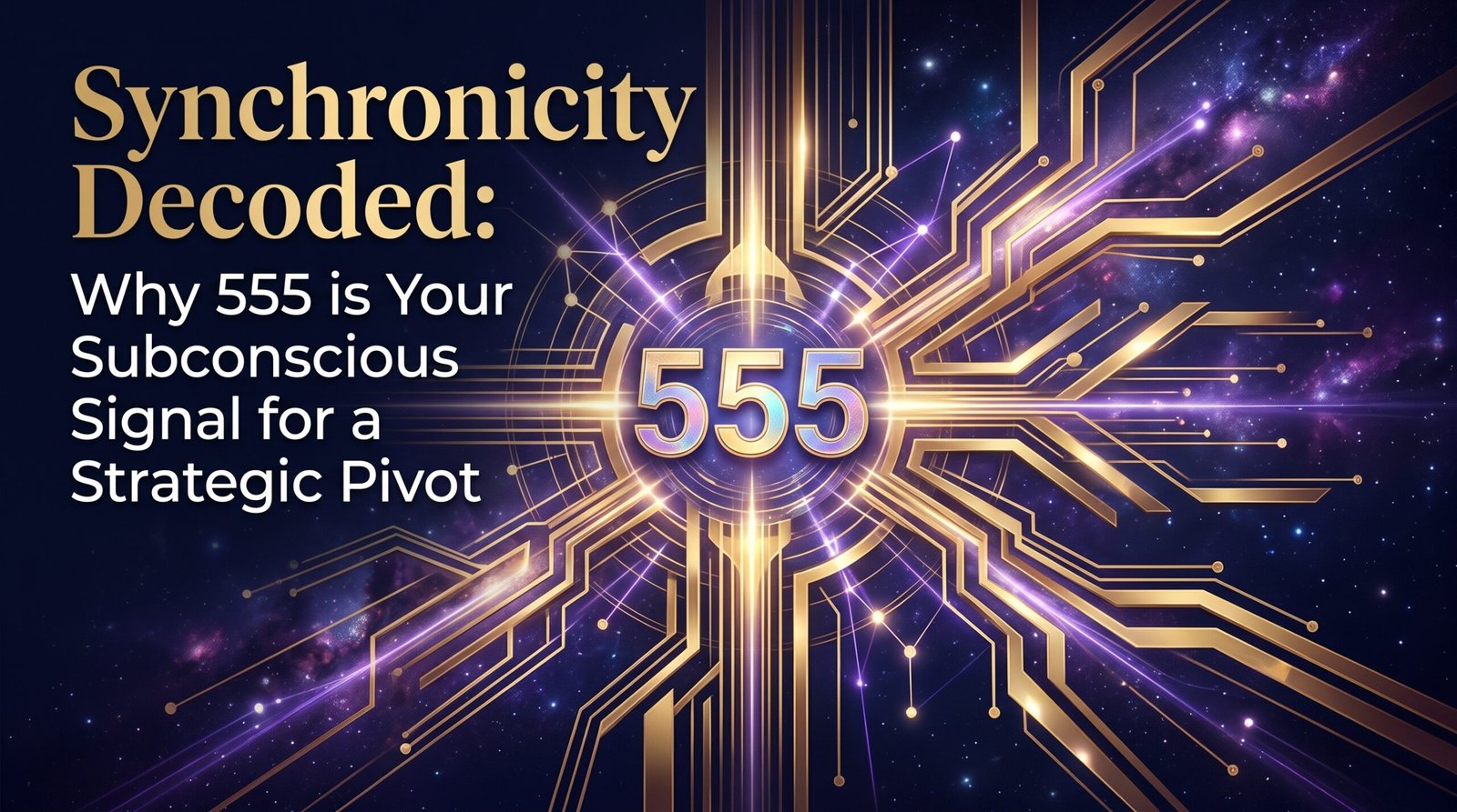 Angel Number 555 Meaning: Why 555 is Your Subconscious Signal for a Strategic Pivot