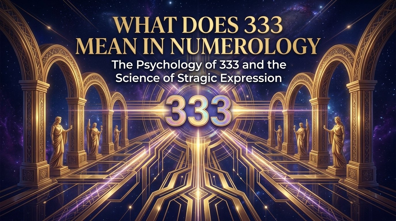 What does 333 Mean in Numerology? The Psychology of Angel Number 333