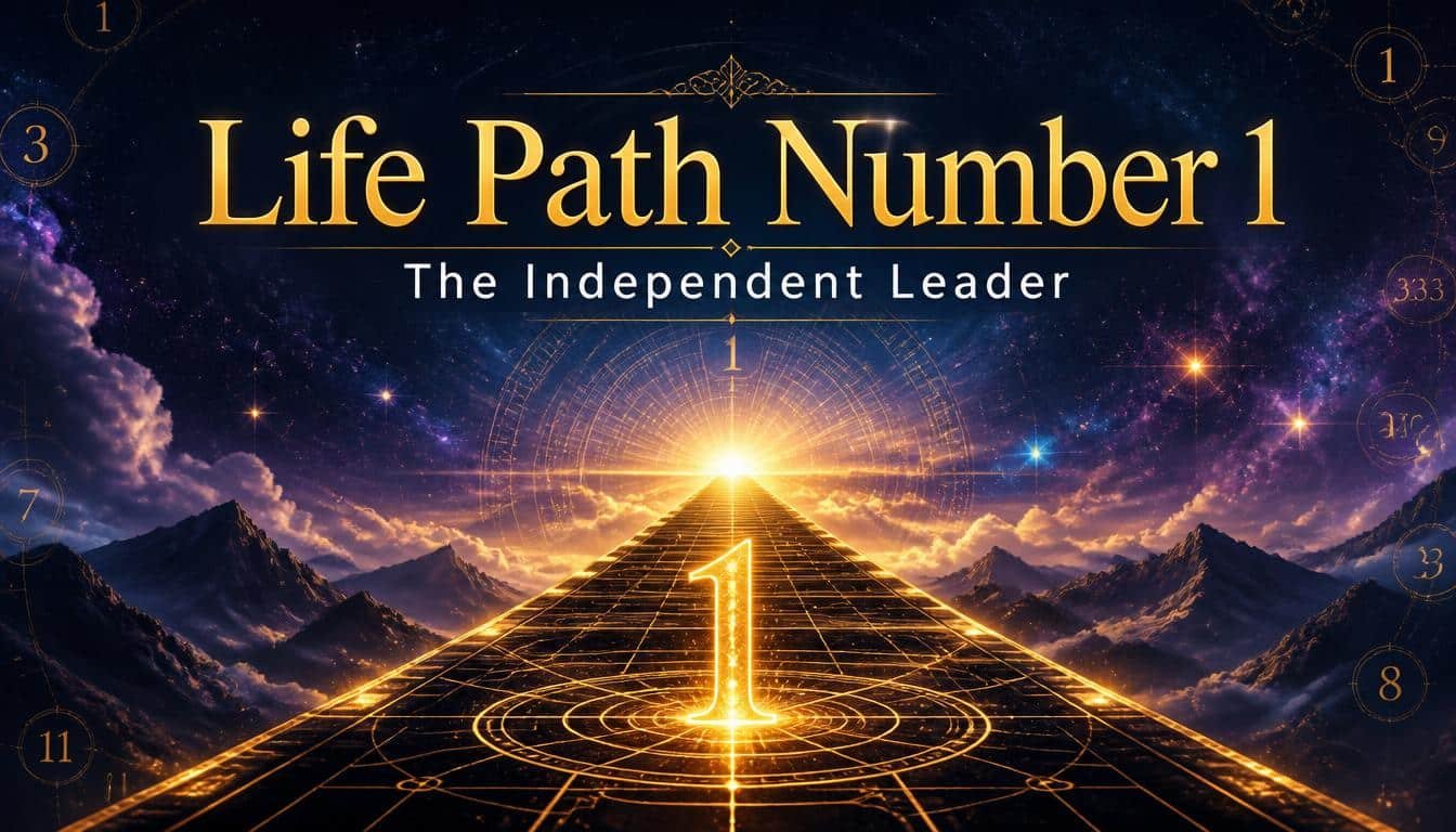 Life Path Number 1: The Independent Leader.